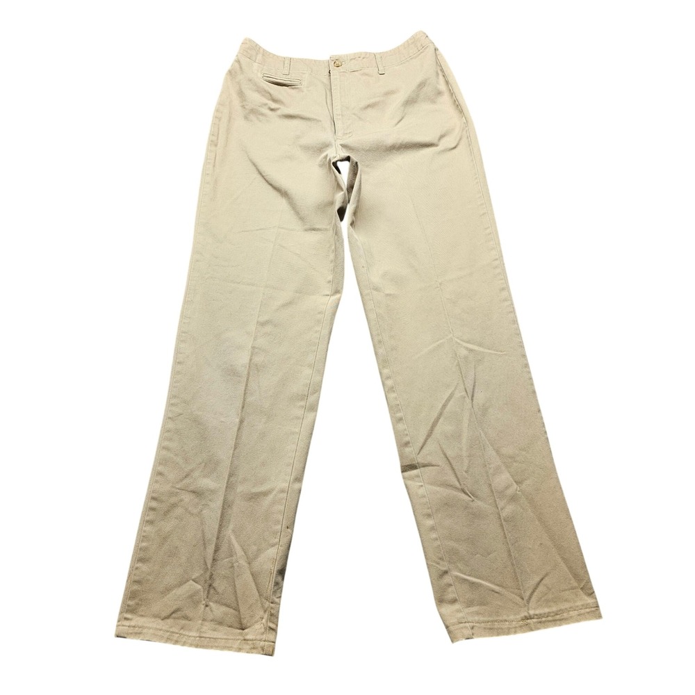 Ralph‎ Lauren Sport Chino Pants Women's 8 Tan Flat Front Straight Leg Outdoor